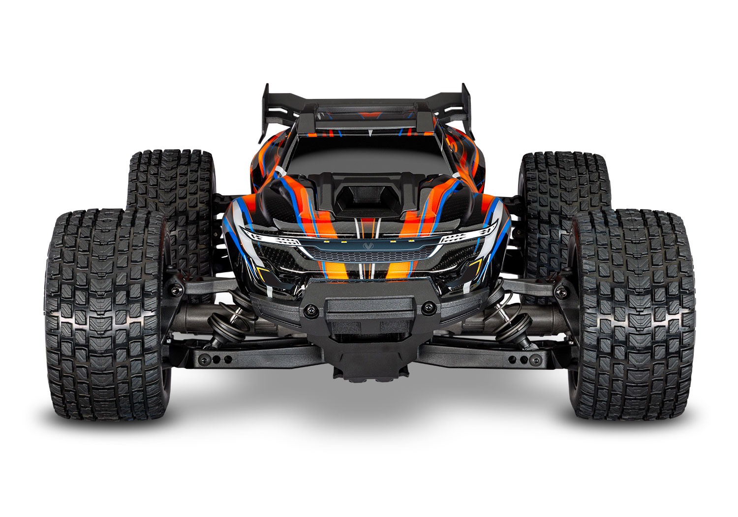 Traxxas Mini XRT Oranz Traxxas Mini XRT VXL-3s RC Auto Oranz 3 Traxxas Mini XRT VXL-3s remote control car orange color side TRX108076-1 RTR RC Car in rc-modelshop.com