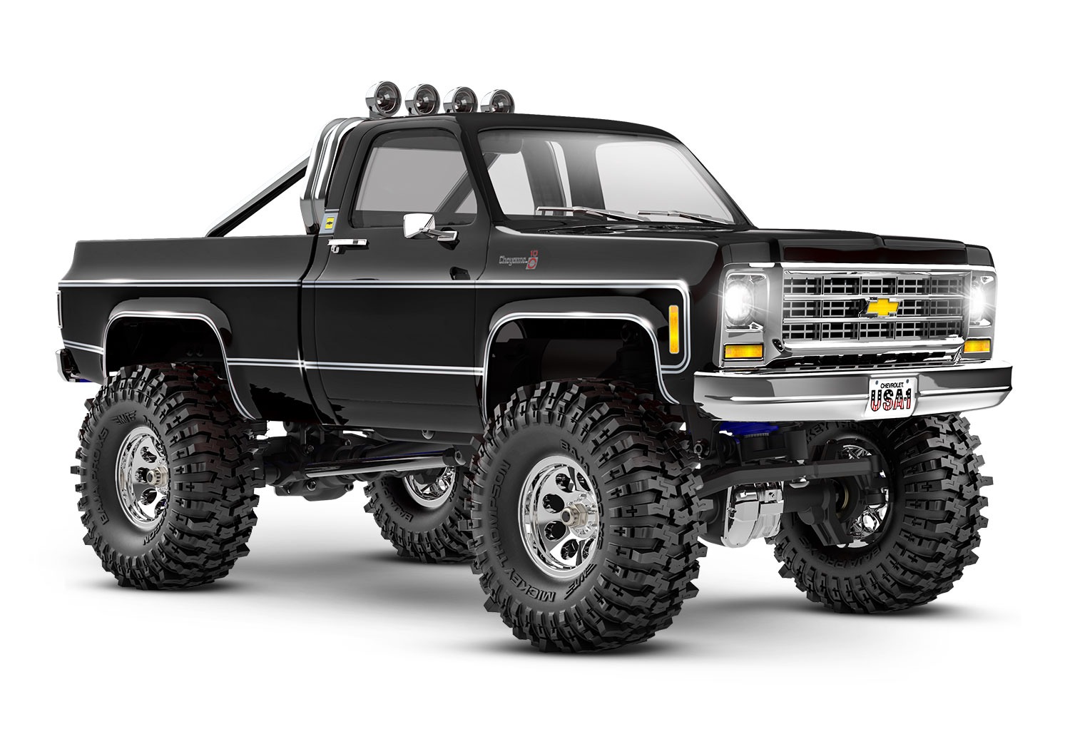 Traxxas TRX-4M 1/18 Chevy K10 RTR Must - 2S LiPo/USB Charger 1 Traxxas TRX-4M 1/18 Chevy K10 RTR Black - 2S LiPo/USB Charger