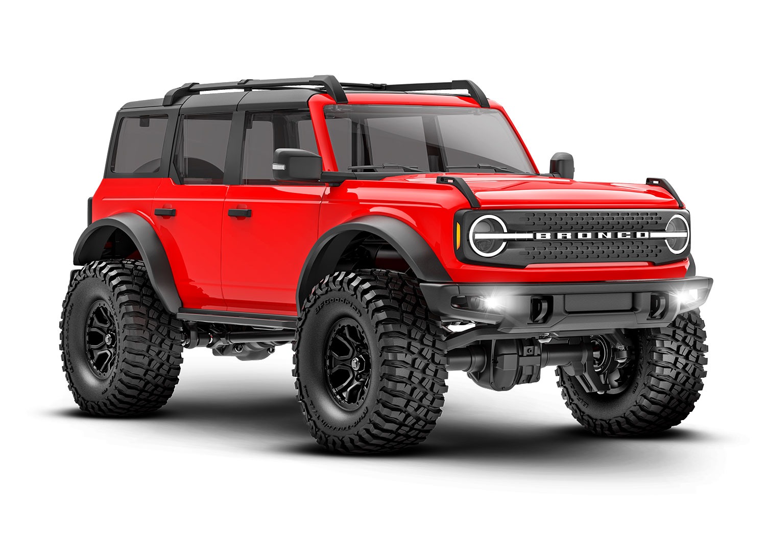 Traxxas TRX-4M 1/18 Ford Bronco RTR Punane - 2S LiPo/USB Charger 1 Traxxas TRX-4M 1/18 Ford Bronco RTR Red - 2S LiPo/USB Charger