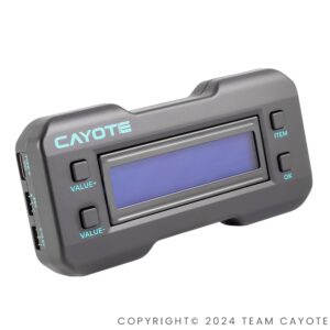 Cayote ESC Programm kaart