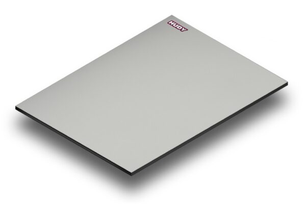 Hudy Set-Up Board Lightweight For 1/8 Off-Road & Gt - Grey