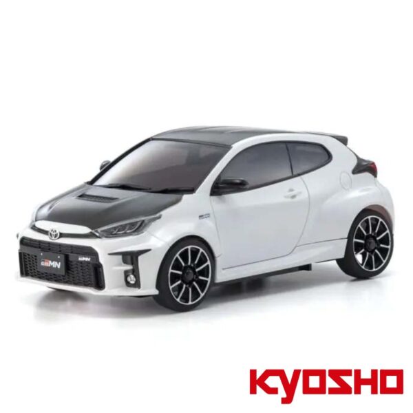 Kyosho Mini-Z AWD Toyota GRMN Yaris Rally Package White Pearl