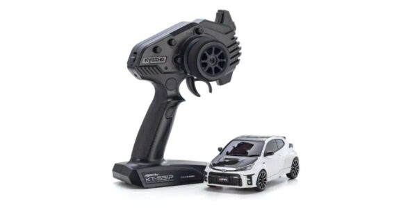 Kyosho Mini-Z AWD Toyota GRMN Yaris Rally Package White Pearl