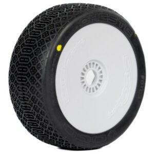 Ogo CHESTE Hard V2 B1 Un-Glued (2) - 1:8 Buggy tyres | Inserts | White rims - B0103GHW