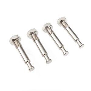 Shock Mounting Screws Titanium (4) - RC8B4 | RC8B4.1 | RC8B4.2 - Revolution Design