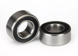 Taxxas Ball Bearings 5x10x4mm (2) Black Seal