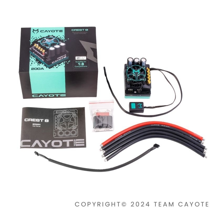 Team Cayote RC Crest 8 ESC 2 Team Cayote RC Crest 8 ESC