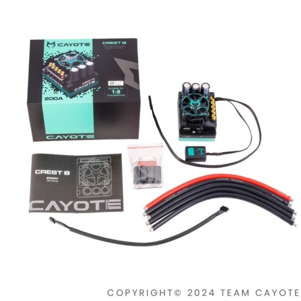 Team Cayote RC Crest 8 ESC