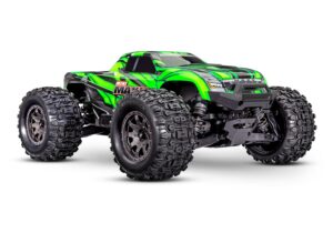 Traxxas Mini Maxx 4wd BL-2S BL HD 1/16 Monster Truck RTR Roheline