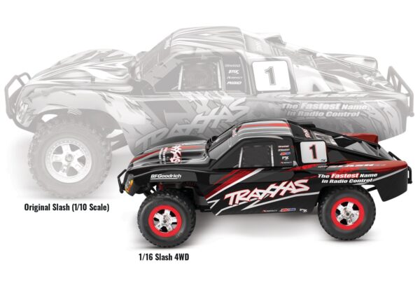Traxxas Slash 4x4 Brushed 1/16 Short-Course RTR Must