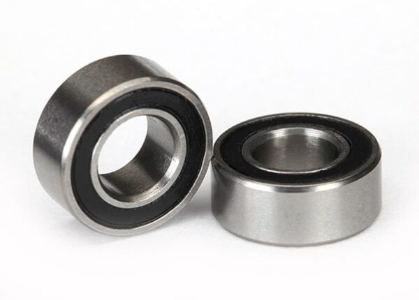 Taxxas Ball Bearings 5x10x4mm (2) Black Seal