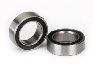 Traxxas Ball Bearings 5x8x2.5mm (2) Black Seal #TRX5114A