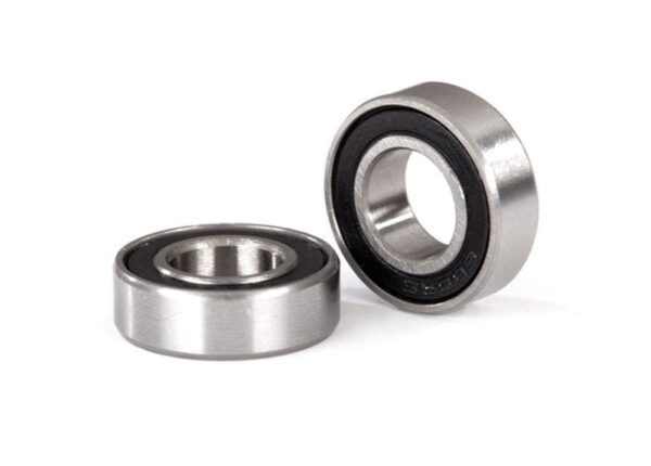 Traxxas Ball Bearings 8x16x5mm (2) Black Seal