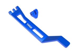 Traxxas Battery Hold Down Strap with Post Alu Blue #10726-BLUE