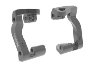 Traxxas Caster Blocks Alu Gray LR #10733-GRAY