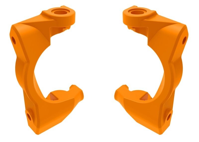 Traxxas Caster Blocks LR Orange #10732-ORNG 1 Traxxas Caster Blocks LR Orange #10732-ORNG