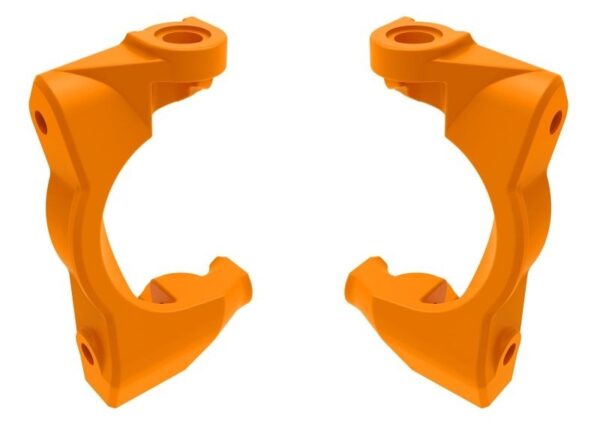 Traxxas Caster Blocks LR Orange #10732-ORNG