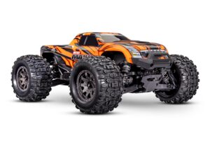 Traxxas Mini Maxx 4wd BL-2S BL HD 1/16 Monster Truck RTR Oranz