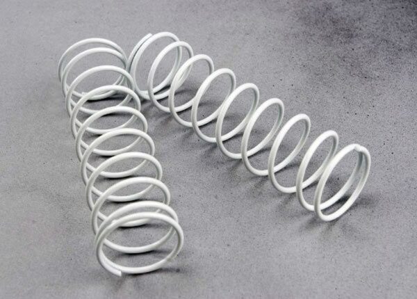 Traxxas Shock Springs Rear White #3757X