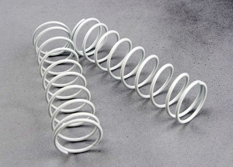 Traxxas Shock Springs Rear White #3757X 1 Traxxas Shock Springs Rear White #3757X