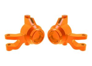 Traxxas Steering Blocks LR Alu Orange #10734-ORNG