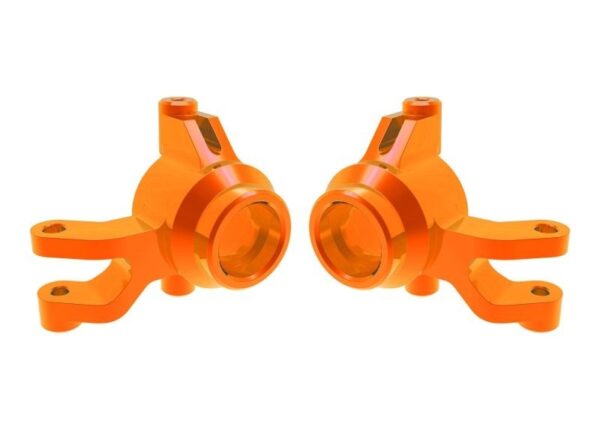 Traxxas Steering Blocks LR Alu Orange #10734-ORNG