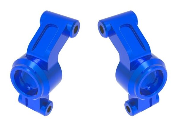 Traxxas Stub Axle Carriers Alu Blue LR #10751-BLUE