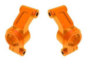 Traxxas Stub Axle Carriers Alu Orange LR #10751-ORNG