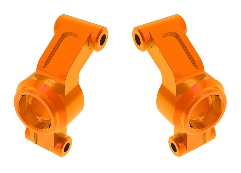 Traxxas Stub Axle Carriers Alu Orange LR #10751-ORNG 1 Traxxas Stub Axle Carriers Alu Orange LR #10751-ORNG