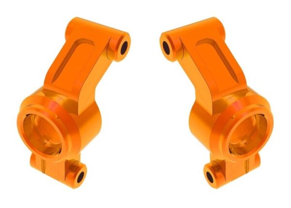Traxxas Stub Axle Carriers Alu Orange LR #10751-ORNG
