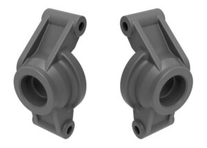 Traxxas Stub Axle Carriers LR Gray #10752-GRAY