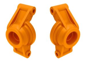 Traxxas Stub Axle Carriers LR Orange #10752-ORNG