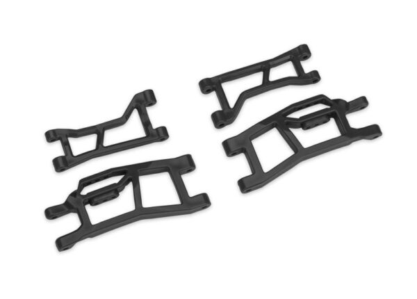 Traxxas Susp. Arms HD WideMaxx Front Upper & Lower Black #10725-BLK