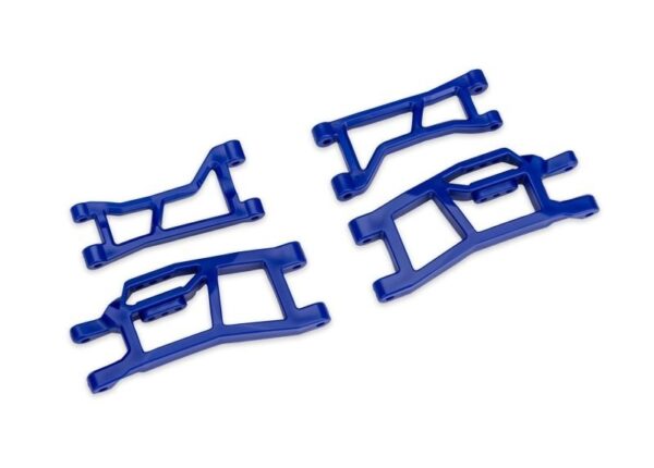 Traxxas Susp. Arms HD WideMaxx Front Upper & Lower Blue #10725-BLUE