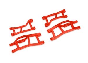 Traxxas Susp. Arms HD WideMaxx Front Upper & Lower Red #10725-RED