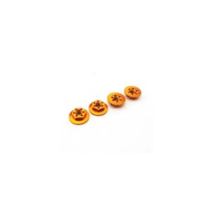 Wheel Nuts M4 Alu Orange (4) Hiro-Seiko