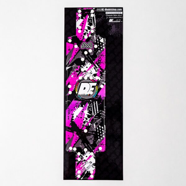DF Creative RC10B74 Põhjakattekleebis Roosa