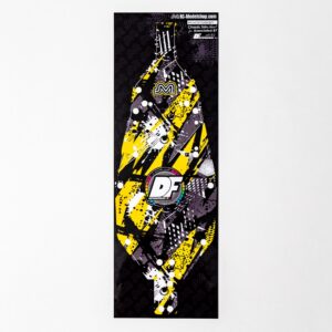 DF Creative RC10B7 Põhjakattekleebis Kollane