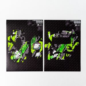 DF Creative M17 Radio Skin Sheet Roheline