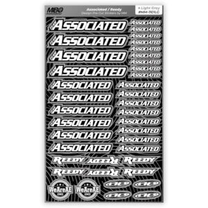 Associated Pre-Cut Stickers A5 MM Light Gray