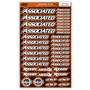 Associated Pre-Cut Stickers A5 MM Orange