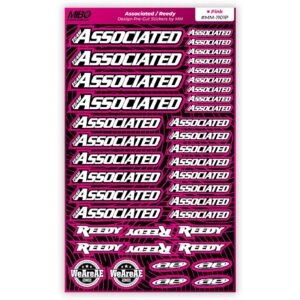 Associated Pre-Cut Stickers A5 MM Pink