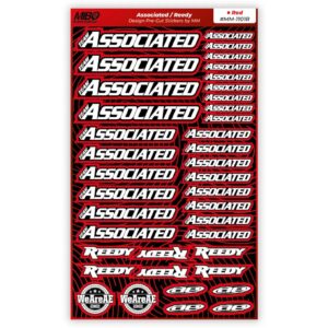 Associated Pre-Cut Stickers A5 MM Red