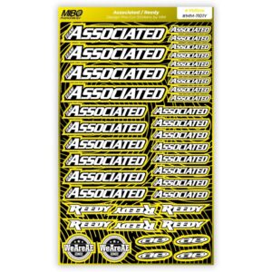 Associated Pre-Cut Stickers A5 MM Yellow