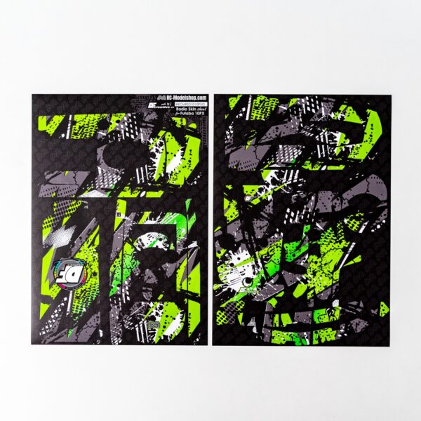 DF Creative 10PX Radio Skin Sheet Roheline