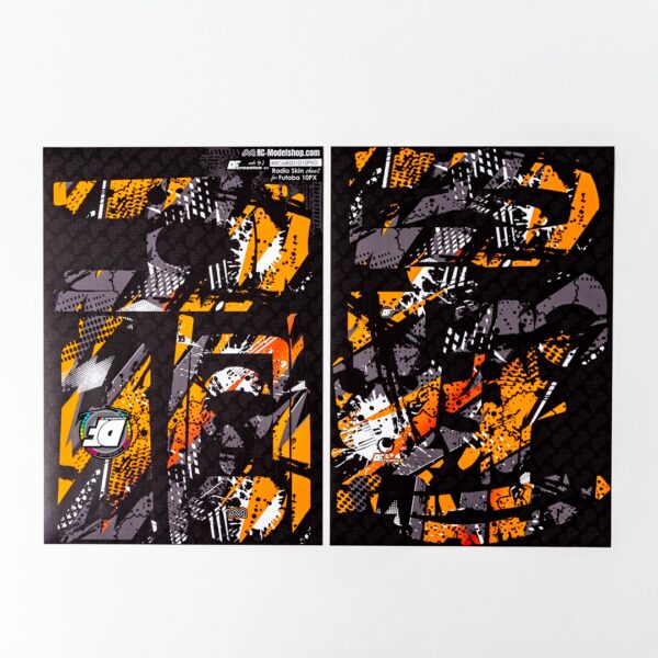 DF Creative 10PX Radio Skin Sheet Oranz