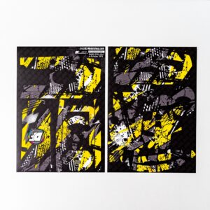 DF Creative 10PX Radio Skin Sheet Kollane
