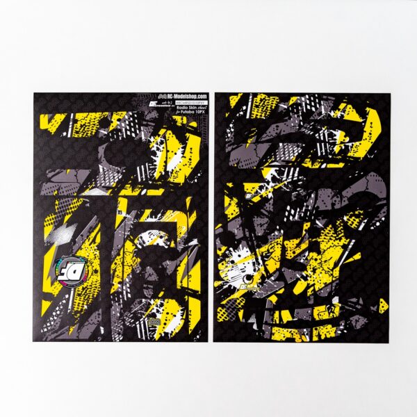 DF Creative 10PX Radio Skin Sheet Kollane