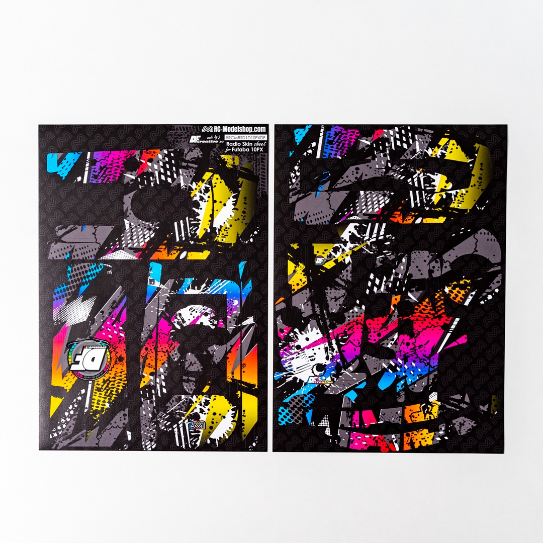 DF Creative 10PX Radio Skin Sheet DF 1 DF Creative 10PX Radio Skin Sheet DF