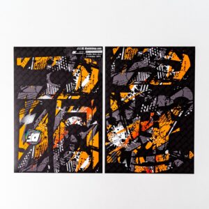 DF Creative 10PX Radio Skin Sheet Orange